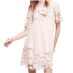 Anthropologie Holding Horses Magnolia Lace Dress Size 4‎ Feminine Cowgirl Boho